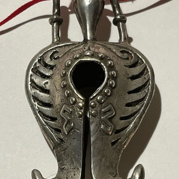 Mamuli Sumba silver pendant, vintage, rare - Picture 4 of 10